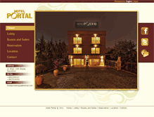 Tablet Screenshot of hotelportalskopje.com